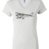 Women's Short Sleeve V-Neck T-Shirt Thumbnail