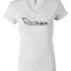 Women's Short Sleeve V-Neck T-Shirt Thumbnail