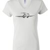 Women's Short Sleeve V-Neck T-Shirt Thumbnail