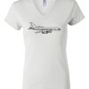 Women's Short Sleeve V-Neck T-Shirt Thumbnail