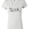 Women's Short Sleeve V-Neck T-Shirt Thumbnail