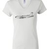 Women's Short Sleeve V-Neck T-Shirt Thumbnail