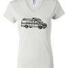 Women's Short Sleeve V-Neck T-Shirt Thumbnail