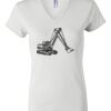 Women's Short Sleeve V-Neck T-Shirt Thumbnail