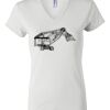 Women's Short Sleeve V-Neck T-Shirt Thumbnail