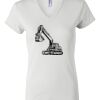 Women's Short Sleeve V-Neck T-Shirt Thumbnail