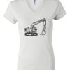 Women's Short Sleeve V-Neck T-Shirt Thumbnail