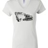 Women's Short Sleeve V-Neck T-Shirt Thumbnail