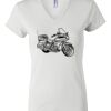 Women's Short Sleeve V-Neck T-Shirt Thumbnail