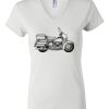 Women's Short Sleeve V-Neck T-Shirt Thumbnail