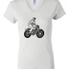 Women's Short Sleeve V-Neck T-Shirt Thumbnail