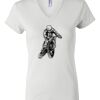 Women's Short Sleeve V-Neck T-Shirt Thumbnail