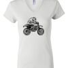 Women's Short Sleeve V-Neck T-Shirt Thumbnail