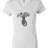 Women's Short Sleeve V-Neck T-Shirt Thumbnail