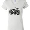 Women's Short Sleeve V-Neck T-Shirt Thumbnail