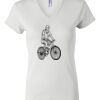 Women's Short Sleeve V-Neck T-Shirt Thumbnail