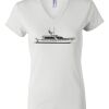 Women's Short Sleeve V-Neck T-Shirt Thumbnail