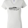 Women's Short Sleeve V-Neck T-Shirt Thumbnail