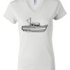 Women's Short Sleeve V-Neck T-Shirt Thumbnail