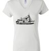 Women's Short Sleeve V-Neck T-Shirt Thumbnail