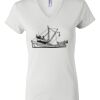 Women's Short Sleeve V-Neck T-Shirt Thumbnail