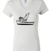 Women's Short Sleeve V-Neck T-Shirt Thumbnail