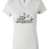 Women's Short Sleeve V-Neck T-Shirt Thumbnail