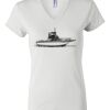 Women's Short Sleeve V-Neck T-Shirt Thumbnail