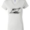 Women's Short Sleeve V-Neck T-Shirt Thumbnail