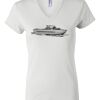 Women's Short Sleeve V-Neck T-Shirt Thumbnail