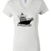 Women's Short Sleeve V-Neck T-Shirt Thumbnail