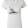 Women's Short Sleeve V-Neck T-Shirt Thumbnail