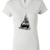 Women's Short Sleeve V-Neck T-Shirt Thumbnail