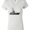 Women's Short Sleeve V-Neck T-Shirt Thumbnail