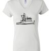 Women's Short Sleeve V-Neck T-Shirt Thumbnail