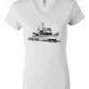 Women's Short Sleeve V-Neck T-Shirt Thumbnail