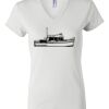 Women's Short Sleeve V-Neck T-Shirt Thumbnail