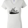 Women's Short Sleeve V-Neck T-Shirt Thumbnail