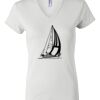 Women's Short Sleeve V-Neck T-Shirt Thumbnail