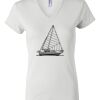 Women's Short Sleeve V-Neck T-Shirt Thumbnail