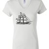 Women's Short Sleeve V-Neck T-Shirt Thumbnail