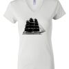 Women's Short Sleeve V-Neck T-Shirt Thumbnail