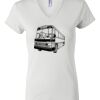 Women's Short Sleeve V-Neck T-Shirt Thumbnail