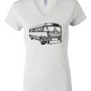 Women's Short Sleeve V-Neck T-Shirt Thumbnail