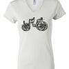 Women's Short Sleeve V-Neck T-Shirt Thumbnail