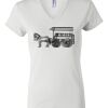 Women's Short Sleeve V-Neck T-Shirt Thumbnail