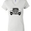 Women's Short Sleeve V-Neck T-Shirt Thumbnail