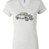 Women's Short Sleeve V-Neck T-Shirt Thumbnail