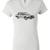 Women's Short Sleeve V-Neck T-Shirt Thumbnail