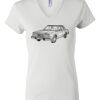 Women's Short Sleeve V-Neck T-Shirt Thumbnail